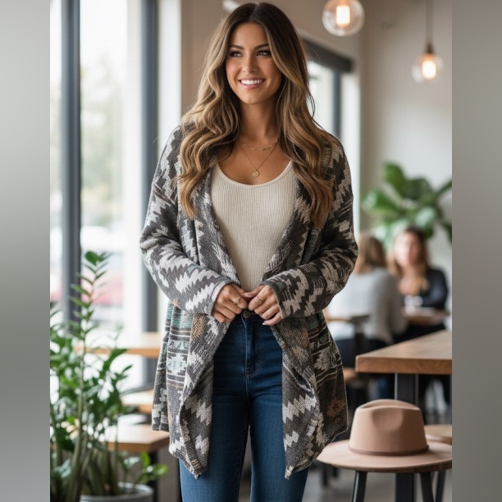 Xhilaration Multicolor Knit Sweater